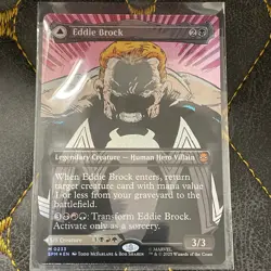 Eddie Brock (0233) (Borderless) Marvel's Spider-Man Foil - Image 1