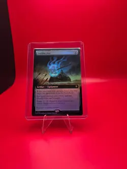 Leyline Axe FDN 0485 FOIL Magic the Gathering NO RESERVE - Image 1