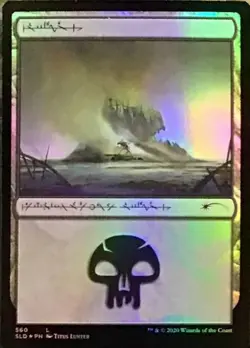 Swamp (560) - Foil x1 - Secret Lair Drop Series - NM-Mint, English - Secret Lair - Image 1