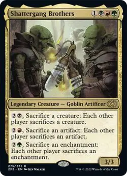 Shattergang Brothers Double Masters 2022 MTG Magic The Gathering - Image 1