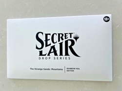 MTG Secret Lair - The Strange Sands: Mountain Foil Edition - Factory Sealed - Image 3