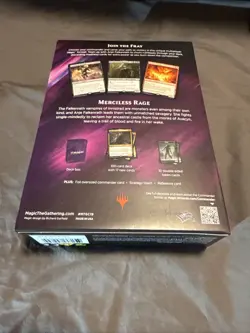 Magic: The Gathering 2019 Commander Deck Merciless Rage, English, Factory Sealed - Image 4