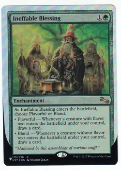 Magic The Gathering Mystery/The List Ineffable Blessing Foil NM/MT - Image 1