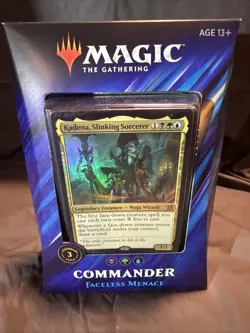 Magic: The Gathering 2019 Commander Deck Faceless Menace English Factory Sealed. - Image 1