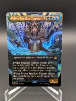 Prime Speaker Zegana (Anime Borderless) Ravnica Remastered Foil - Image 1