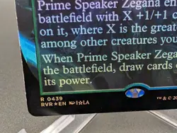 Prime Speaker Zegana (Anime Borderless) Ravnica Remastered Foil - Image 2