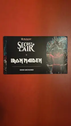 Secret Lair x Iron Maiden : Eddie Unchained - Non Foil MTG Sealed **NEW** - Image 1
