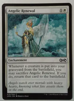 Angelic Renewal *Common* Magic MtG x1 Ultimate Masters - Image 1