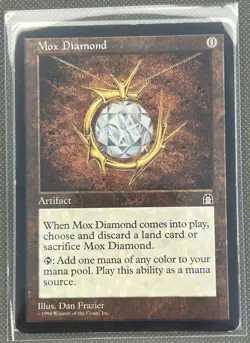 MTG Mox Diamond Stronghold MP/LP Reserved List - Image 1