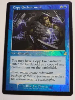 MTG - Copy Enchantment FOIL Retro Frame - Ravnica Remastered - Image 1