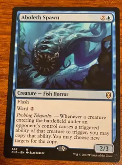 2022 Commander Legends Dungeons & Dragons Battle for Baldur's Gate Aboleth Spawn - Image 1