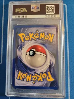 2000 Pokemon Gym Heroes Sabrina's Abra # 91/132 1st Edition Psa 8 - Image 2