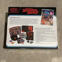Pokemon Destined Rivals Pokemon Center Exclusive ETB In Hand Ready To Ship - Image 2