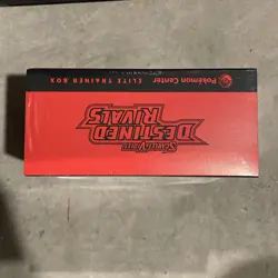 Pokemon Destined Rivals Pokemon Center Exclusive ETB In Hand Ready To Ship - Image 3
