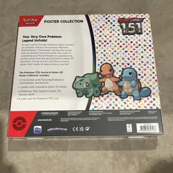 Pokemon TCG Scarlet and Violet 151 Poster Collection Sealed - Image 2