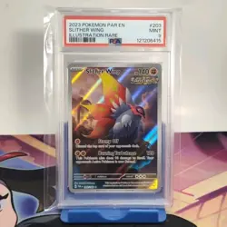 Slither Wing 203/182 Paradox Rift Holo Illustration Rare Pokemon TCG PSA 9 - Image 1