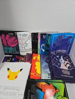 54 Pokemon TCG Player's Guide Elite Trainer Box (ETB) Booklets -Large lot of 54 - Image 1