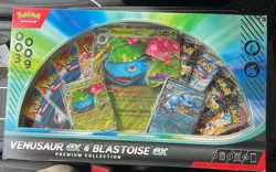 Pokemon TCG Venusaur Ex & Blastoise Ex Premium Collection SEALED Brand New - Image 1