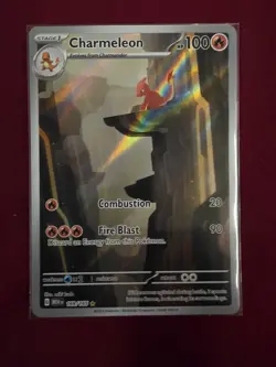 2023 Pokemon Charmeleon Scarlet & Violet 151 Illustration Rare 169/165 Near Mint - Image 5
