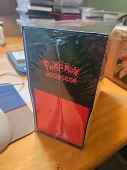 Pokemon TCG Destined Rivals Elite Trainer ETB some damage to wrap - Image 3