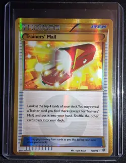 Pokemon Trainers Mail 100/98 XY Gold Secret Ancient Origins - Image 1