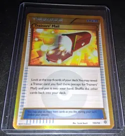 Pokemon Trainers Mail 100/98 XY Gold Secret Ancient Origins - Image 2