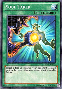 Soul Taker YSYR-EN036 Yu-Gi-Oh! Light Play Unlimited - Image 1