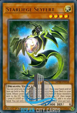 Yugioh Starliege Seyfert MP20-EN158 Ultra Rare 1st Edition - Image 1