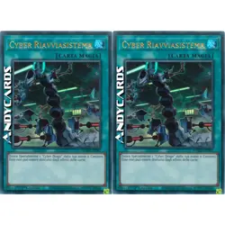 2x CYBER RIAVVIASISTEMA (Cyber Revsystem) • Ultra R • MAMA IT087 • 1Ed • Yugioh! - Image 1