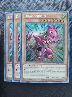Dragonroid Secret Rare BROL-EN011 1st Edition x3 - Image 1