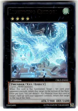Yugioh Lightning Chidori CBLZ-EN052 Ultra Rare 1st Ed NM - Image 1