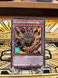 Yugioh Inkarnation der legendaren Exodia Secret Rare BLTR-DE051 - Image 1