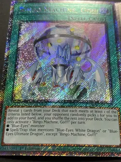Blue-Eyes Spirit + Bingo Machine, Go!!! + True Light | Starlight Rare | YuGiOh! - Image 2