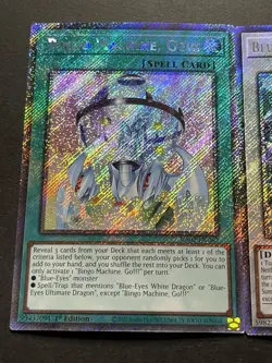 Blue-Eyes Spirit + Bingo Machine, Go!!! + True Light | Starlight Rare | YuGiOh! - Image 3