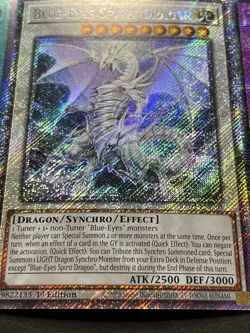 Blue-Eyes Spirit + Bingo Machine, Go!!! + True Light | Starlight Rare | YuGiOh! - Image 4