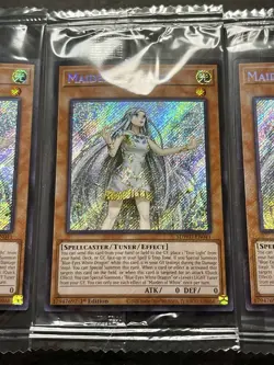3x Maiden Of White | SDWD-EN041 | Secret Rare | HOLO BLEED! | SEALED! | YuGiOh! - Image 5