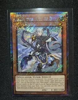 x2 Sage with Eyes of Blue (Platinum Secret Rare) RA04-EN266 1st Ed NM x2 - Image 1