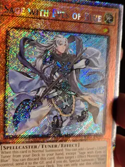 YUGIOH SAGE WITH EYES OF BLUE RA04-EN266 PLATINUM RARE 1ST ED NM - Image 3