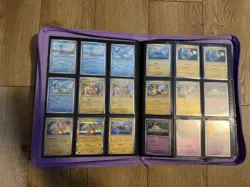 Pokemon Paldean Fates BASE Complete Set w/Binder, INCLUDES VARIANTS, 180+ Cards - Image 4