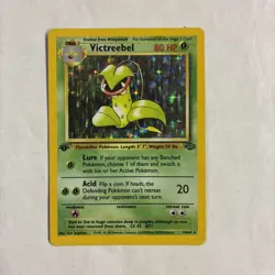 1st edition Victreebel 14/64 Jungle Holo Rare Card Pokemon TCG - Image 1