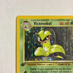 1st edition Victreebel 14/64 Jungle Holo Rare Card Pokemon TCG - Image 4