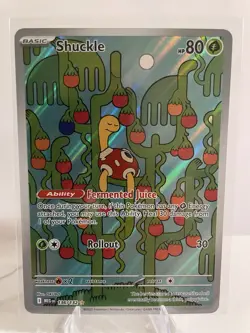Shuckle GX Holo Ultra Rare Card Mega Evolution 136/132 - Image 1