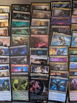 MTG 102 Rare Cards From mixed Sets Only lot. Some Foil. Rar2 Pariah,Linvala - Image 4