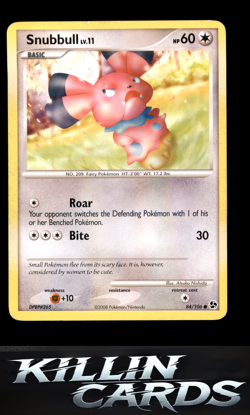 Snubbull 84/106 Pokemon Common Great Encounters Card MP - Image 1