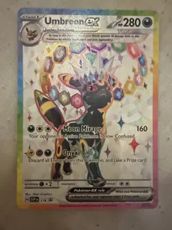 Espeon & Umbreon - EX 175 & 176 - Prismatic Evolutions Promo Cards Pokemon TCG - Image 5