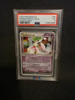 Pokemon Gardevoir EX Holo TCG Card 96/100 Sandstorm PSA 3 - Image 1