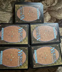 VINTAGE MIXED LOT OF 243 MAGIC THE GATHERING CARDS & PAMPHLET - Image 2