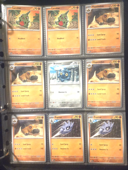 🔥🔥HUGE POKEMON PRISMATIC EVOLUTION 540 PC. TRADING CARDS & POKEMON BINDER LOT! - Image 3
