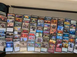 MTG 104 Rare Cards From mixed Sets Only lot. Some Foil. Ball.Lightning. Rar1 - Image 1