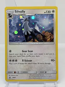 Silvally SM64 Promo Holo Pokemon Card MP+/ LP - Image 1